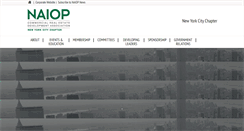 Desktop Screenshot of naiopnyc.org
